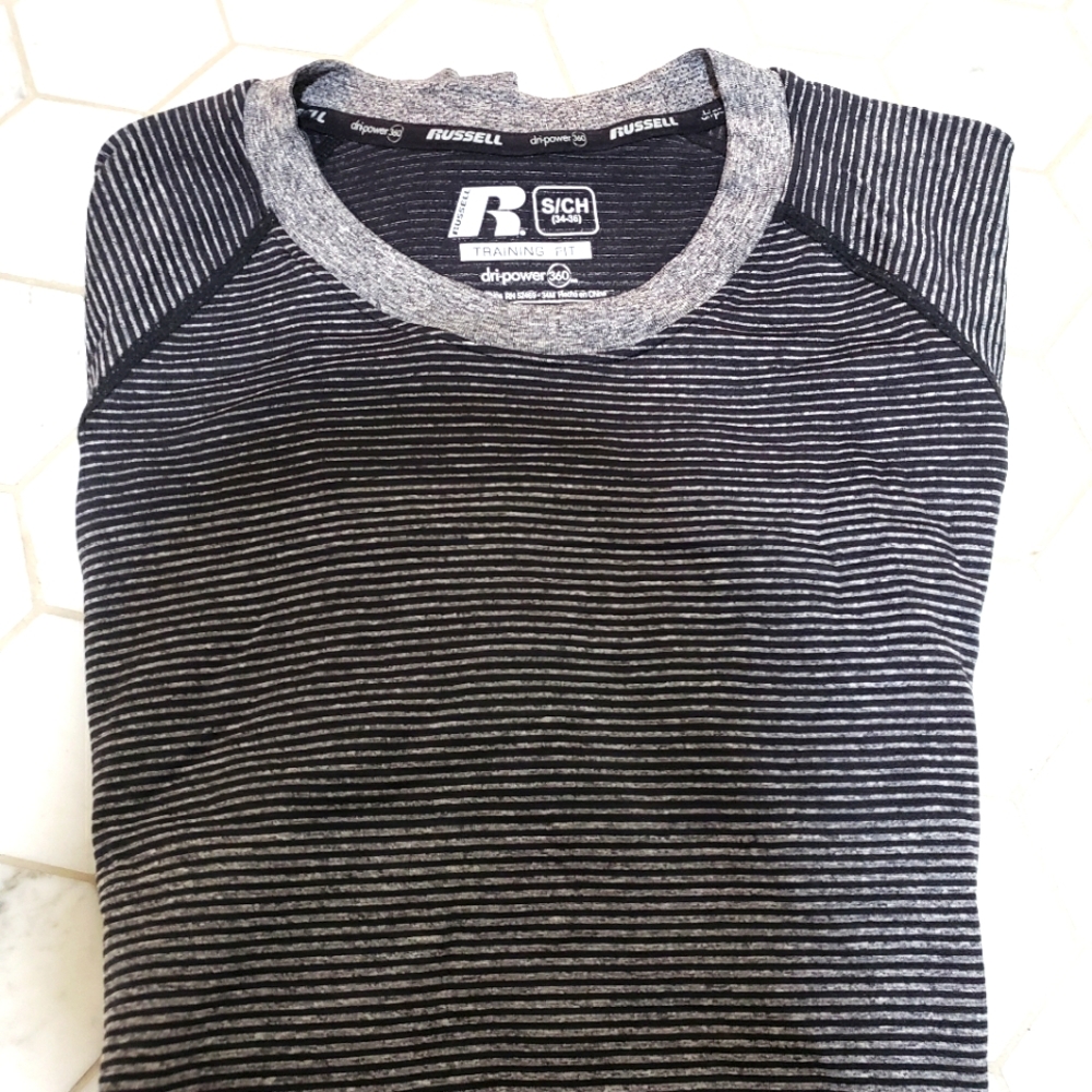 Men's Russell athletic short sleeve shirt size S, new without tags.